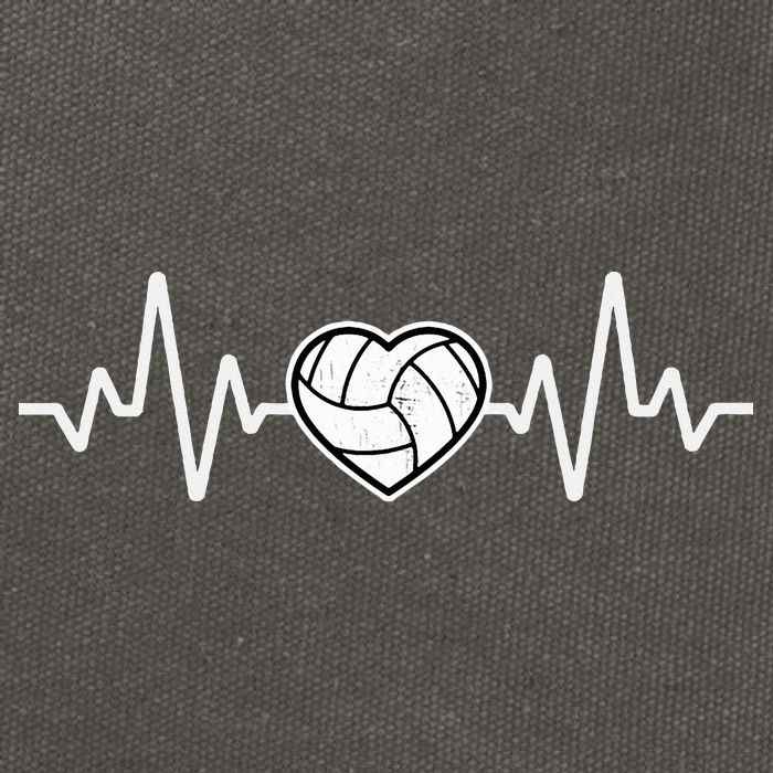 Volleyball Gifts Cotton Canvas Backpack
