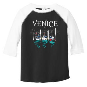 Venice Gondola Venetian Canals Italian City Toddler Fine Jersey T-Shirt