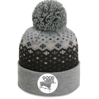 Vibraphone Good Vibes Only Vibraphonist & Marimba Player  The Baniff Cuffed Pom Beanie