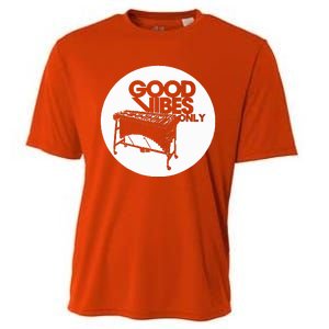 Vibraphone Good Vibes Only Vibraphonist & Marimba Player  Cooling Performance Crew T-Shirt