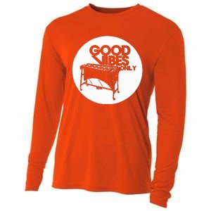 Vibraphone Good Vibes Only Vibraphonist & Marimba Player  Cooling Performance Long Sleeve Crew