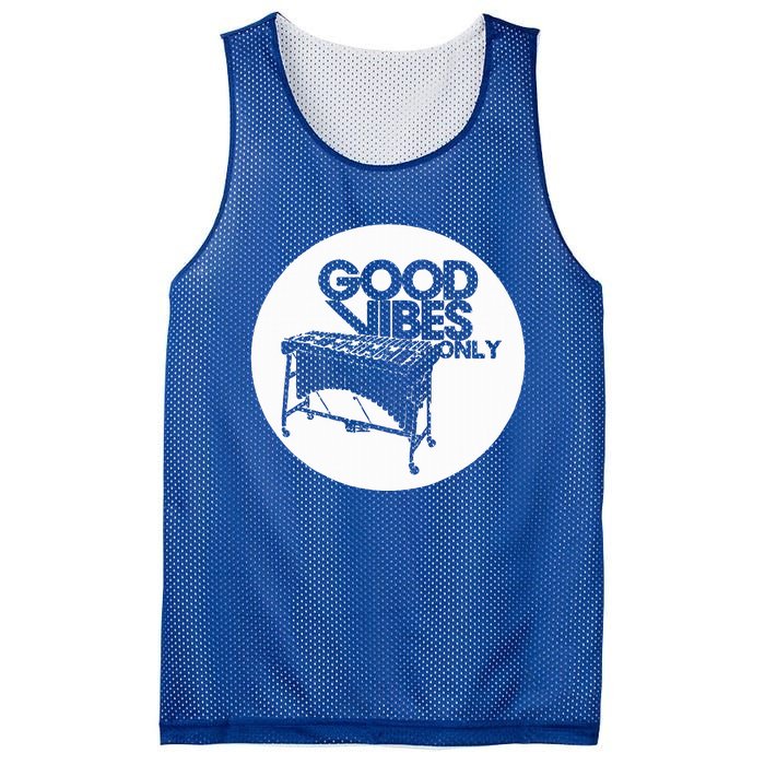 Vibraphone Good Vibes Only Vibraphonist & Marimba Player  Mesh Reversible Basketball Jersey Tank