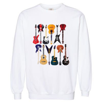 Vintage Guitar Garment-Dyed Sweatshirt