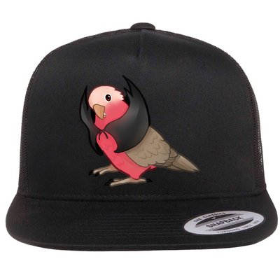 Vampire Galah Flat Bill Trucker Hat