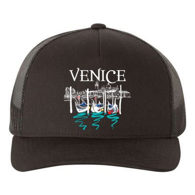 Venice Gondola | Venetian Canals | Italian City Yupoong Adult 5-Panel Trucker Hat