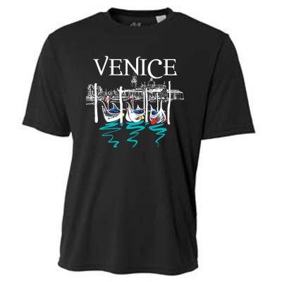 Venice Gondola | Venetian Canals | Italian City Cooling Performance Crew T-Shirt