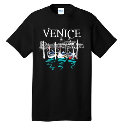 Venice Gondola | Venetian Canals | Italian City Tall T-Shirt