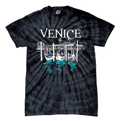 Venice Gondola | Venetian Canals | Italian City Tie-Dye T-Shirt