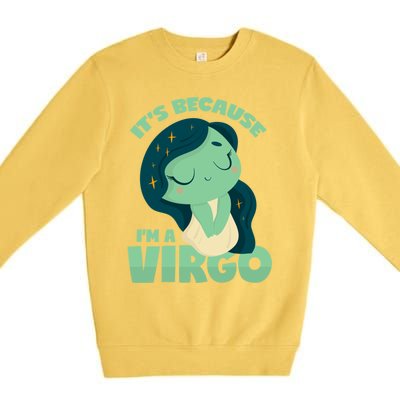 Virgo Gift Premium Crewneck Sweatshirt