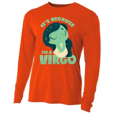 Virgo Gift Cooling Performance Long Sleeve Crew