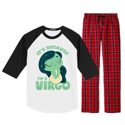 Virgo Gift Raglan Sleeve Pajama Set