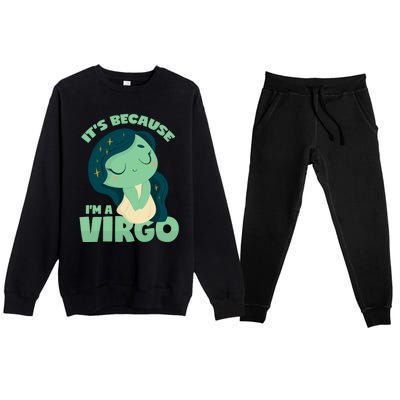 Virgo Gift Premium Crewneck Sweatsuit Set