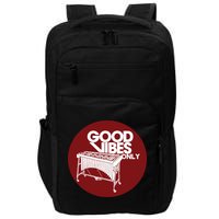 Vibraphone Good Vibes Only Vibraphonist Marimba Player Impact Tech Backpack