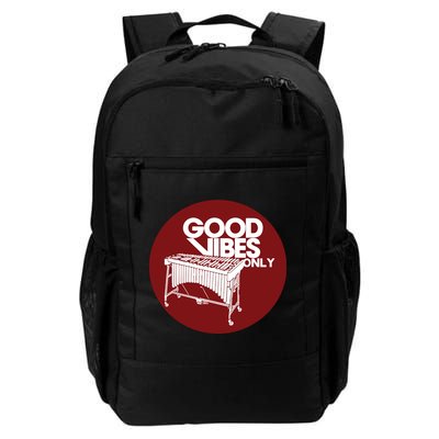 Vibraphone Good Vibes Only Vibraphonist Marimba Player Backpack