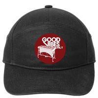 Vibraphone Good Vibes Only Vibraphonist Marimba Player 7-Panel Snapback Hat