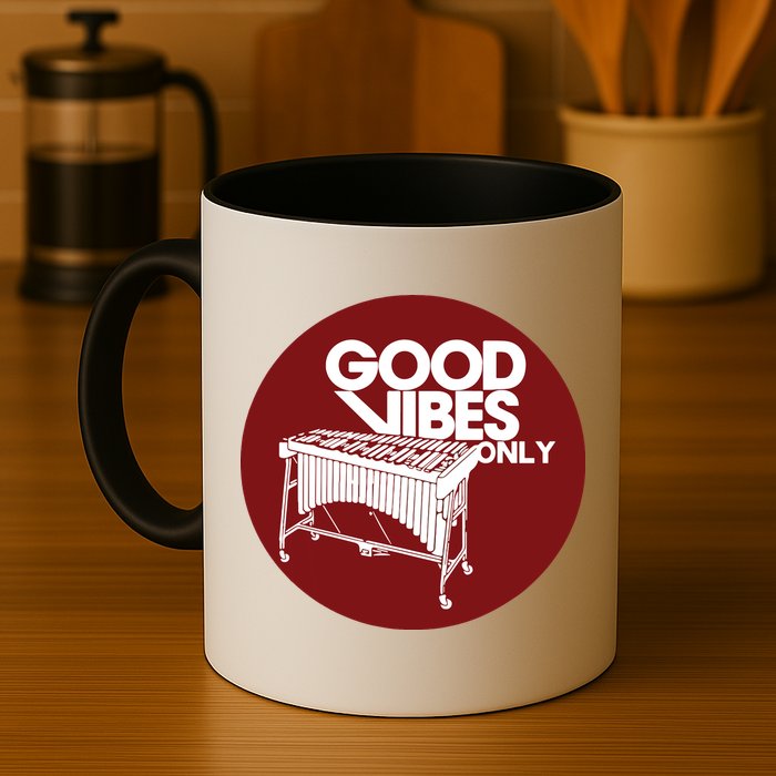 Vibraphone Good Vibes Only Vibraphonist Marimba Player Mug