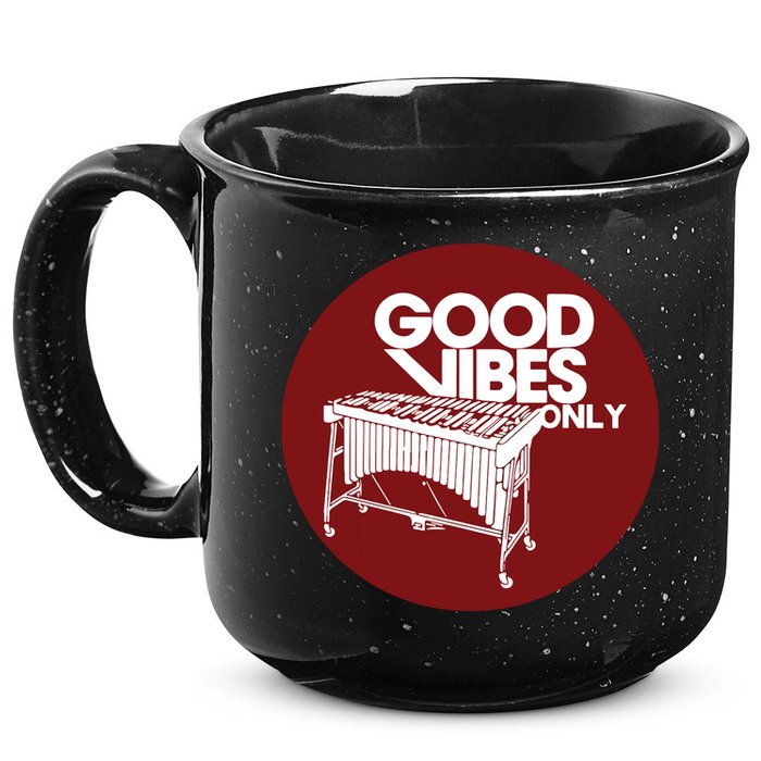 Vibraphone Good Vibes Only Vibraphonist Marimba Player 15oz Campfire Ceramic Mug