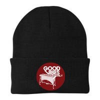 Vibraphone Good Vibes Only Vibraphonist Marimba Player Knit Cap Winter Beanie