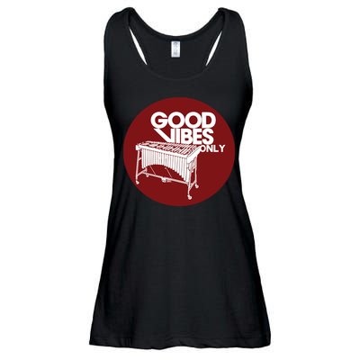 Vibraphone Good Vibes Only Vibraphonist Marimba Player Ladies Essential Flowy Tank