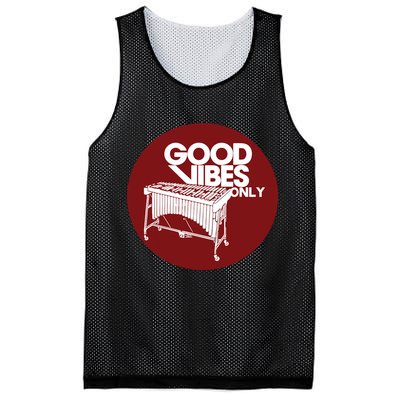Vibraphone Good Vibes Only Vibraphonist Marimba Player Mesh Reversible Basketball Jersey Tank