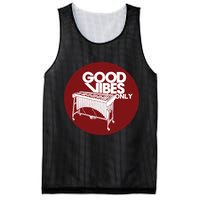 Vibraphone Good Vibes Only Vibraphonist Marimba Player Mesh Reversible Basketball Jersey Tank
