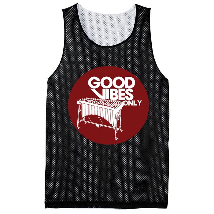 Vibraphone Good Vibes Only Vibraphonist Marimba Player Mesh Reversible Basketball Jersey Tank