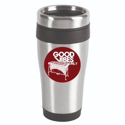 Vibraphone Good Vibes Only Vibraphonist Marimba Player 16oz Travel Tumbler