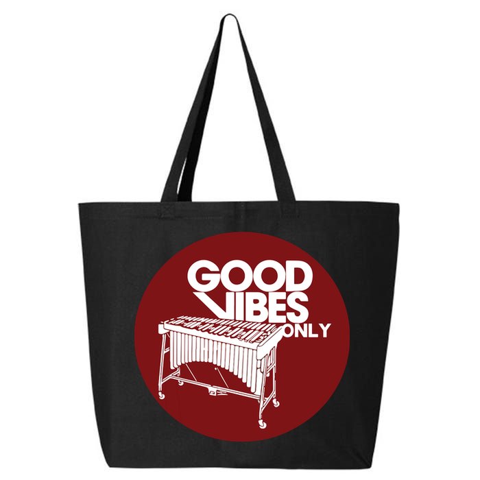 Vibraphone Good Vibes Only Vibraphonist Marimba Player 25L Jumbo Tote