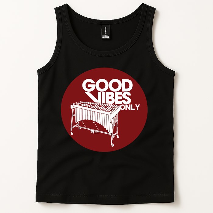 Vibraphone Good Vibes Only Vibraphonist Marimba Player Tank Top