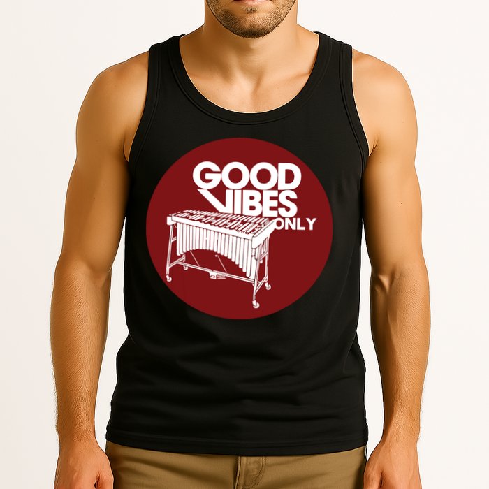 Vibraphone Good Vibes Only Vibraphonist Marimba Player Tank Top