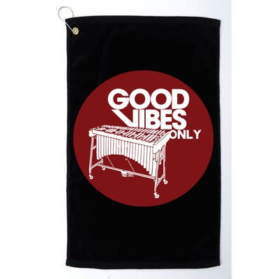 Vibraphone Good Vibes Only Vibraphonist Marimba Player Golf Towel