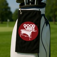 Vibraphone Good Vibes Only Vibraphonist Marimba Player Golf Towel