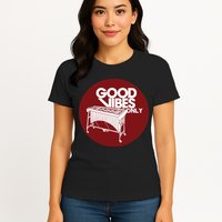 Vibraphone Good Vibes Only Vibraphonist Marimba Player Womens T-Shirt