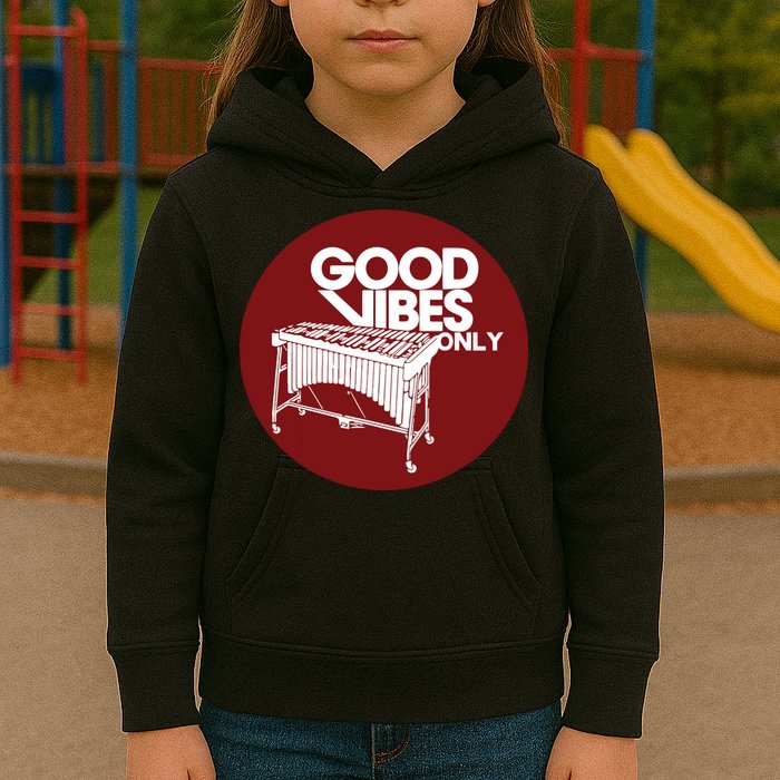 Vibraphone Good Vibes Only Vibraphonist Marimba Player Kids Hoodie