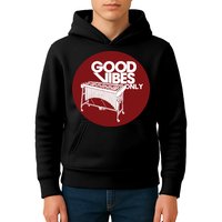 Vibraphone Good Vibes Only Vibraphonist Marimba Player Kids Hoodie