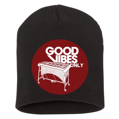 Vibraphone Good Vibes Only Vibraphonist Marimba Player Short Acrylic Beanie