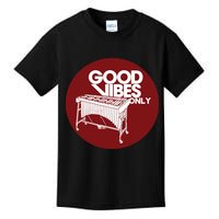Vibraphone Good Vibes Only Vibraphonist Marimba Player Kids T-Shirt