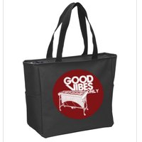 Vibraphone Good Vibes Only Vibraphonist Marimba Player Zip Tote Bag