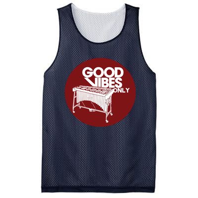 Vibraphone Good Vibes Only Vibraphonist Marimba Player Mesh Reversible Basketball Jersey Tank