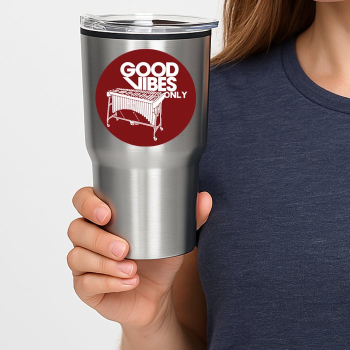 Vibraphone Good Vibes Only Vibraphonist Marimba Player Tumbler