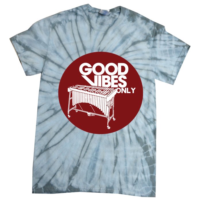 Vibraphone Good Vibes Only Vibraphonist Marimba Player Tie-Dye T-Shirt
