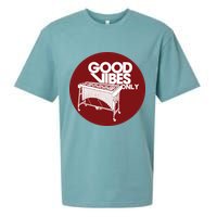 Vibraphone Good Vibes Only Vibraphonist Marimba Player Sueded Cloud Jersey T-Shirt