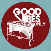 Vibraphone Good Vibes Only Vibraphonist Marimba Player Sueded Cloud Jersey T-Shirt