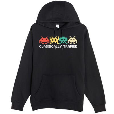Video Game Vintage Retro Gaming Arcade 80s Premium Pullover Hoodie