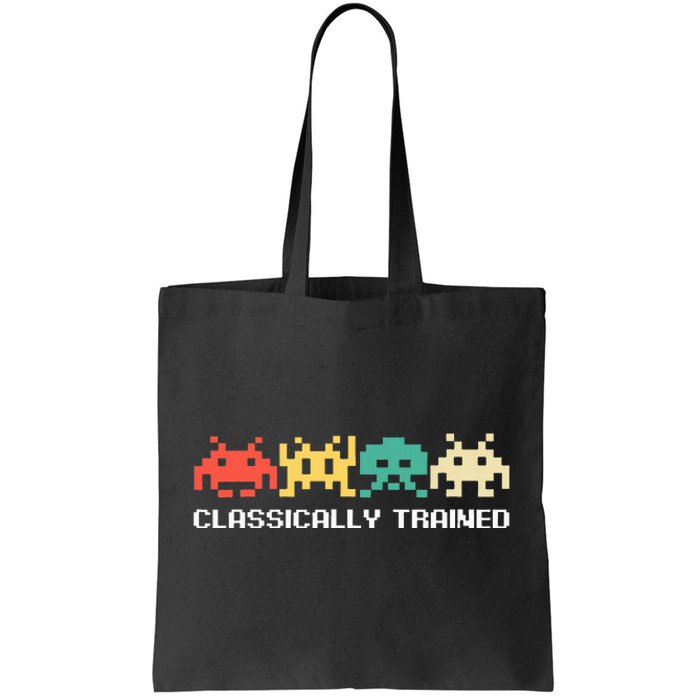 Video Game Vintage Retro Gaming Arcade 80s Tote Bag