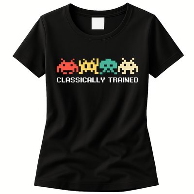Video Game Vintage Retro Gaming Arcade 80s Womens T-Shirt