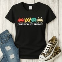 Video Game Vintage Retro Gaming Arcade 80s Womens T-Shirt
