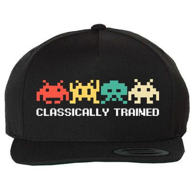 Video Game Vintage Retro Gaming Arcade 80s Wool Snapback Cap