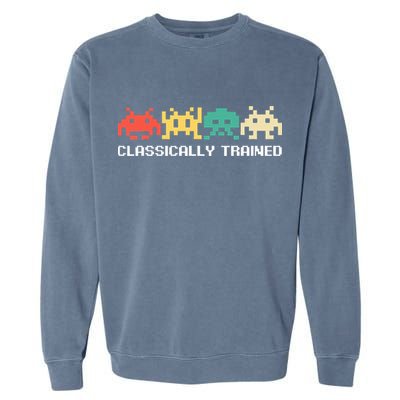 Video Game Vintage Retro Gaming Arcade 80s Garment-Dyed Sweatshirt