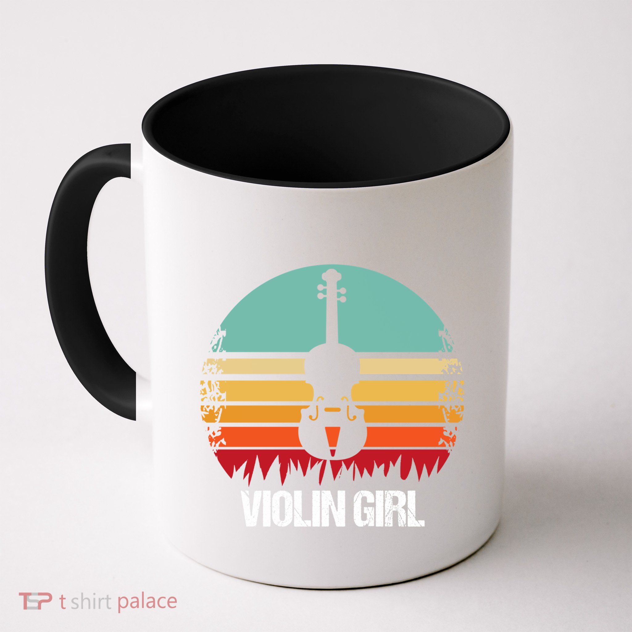 Violin Girl Voilin Gift Mug